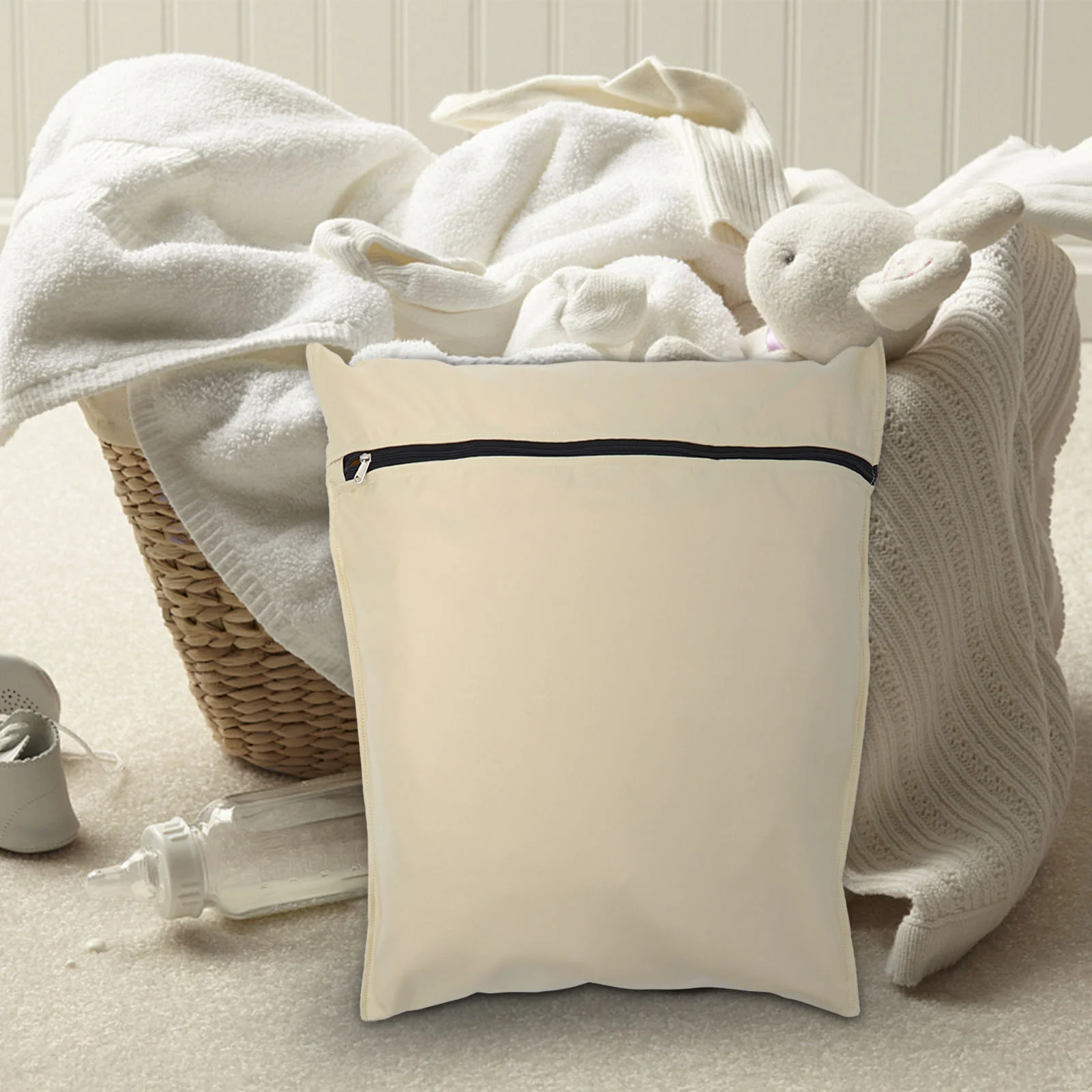 Dog Laundry Machine Puppy Wash Bag Pet Clothing Storage Bag Container Puppy Laundry Bag Bag 4