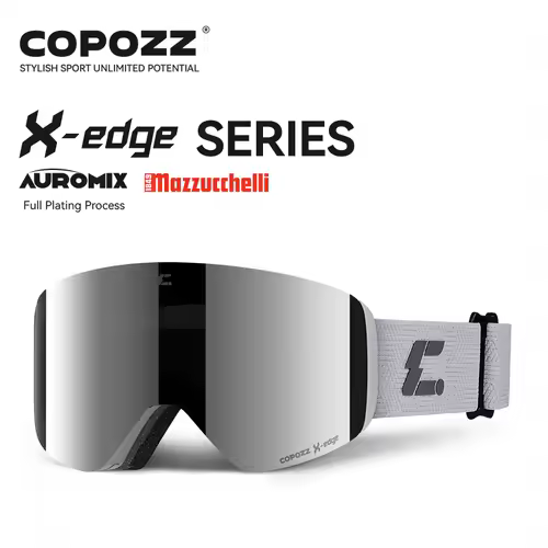 גוגלס COPOZZ OTG X-edge עם מסגרת TPU ועדשות מגנטיות