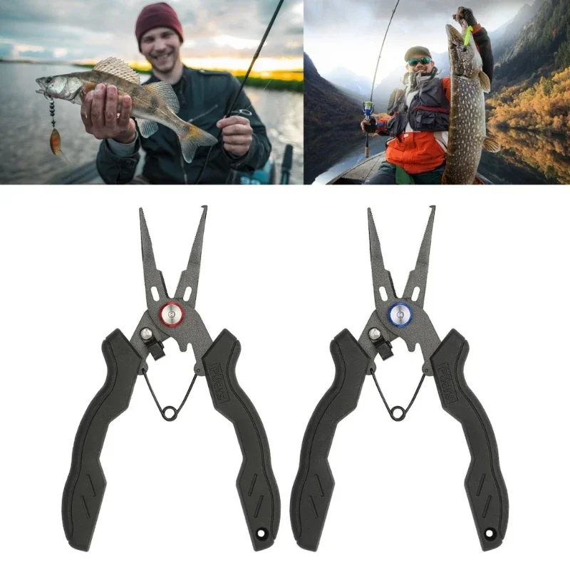 

Мини-рыболовные плоскогубцы для снятия рыболовных крючков, ножничные плоскогубцы с удобной ручкой