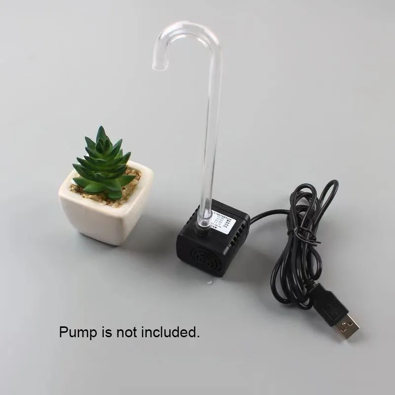 1 個 8 ミリメートルアクリル水族館コネクタストレート U 字型チューブ