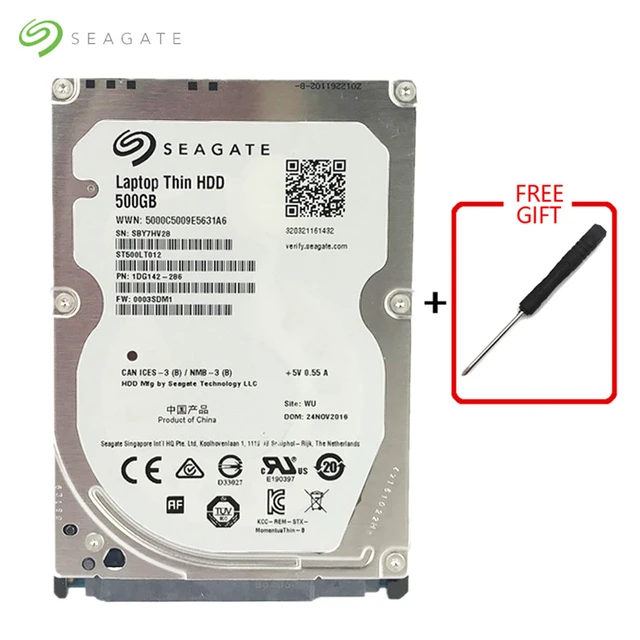 Disque Dur Interne Seagate 500Go / 2.5