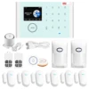 CS118 WiFi+GSM+GPRS 3 IN 1 Network Intelligent Home Alarm System Tuya APP Remote Control 433MHz Home Secure Door Bell Smart Aler 1