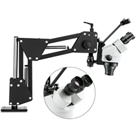 VEVOR Micro Inlaid Mirror Multi-directional Micro-setting Microscope Jewelry Tools 0.7X-4.5X Super Clear Microscope Magnifier 2