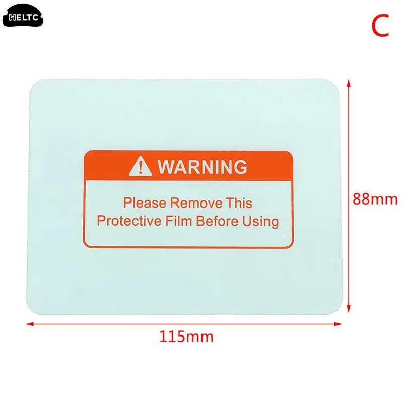 Welding Helmet Lens 5pcs/lot Transparent Spare Welding Shield Cover Lens Protector Plate for Welding Helmet Mask