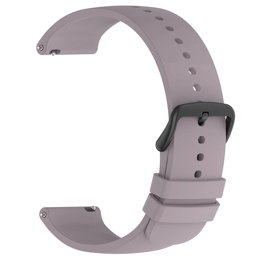 Silicone Smartwatch Band - Versatile Fit, 20mm & 22mm Strap Bracelet