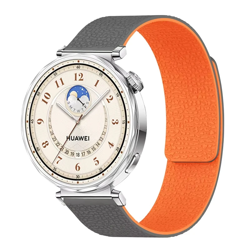 18mm Magnetic Silicone Leisure Watch Strap - Universal Band