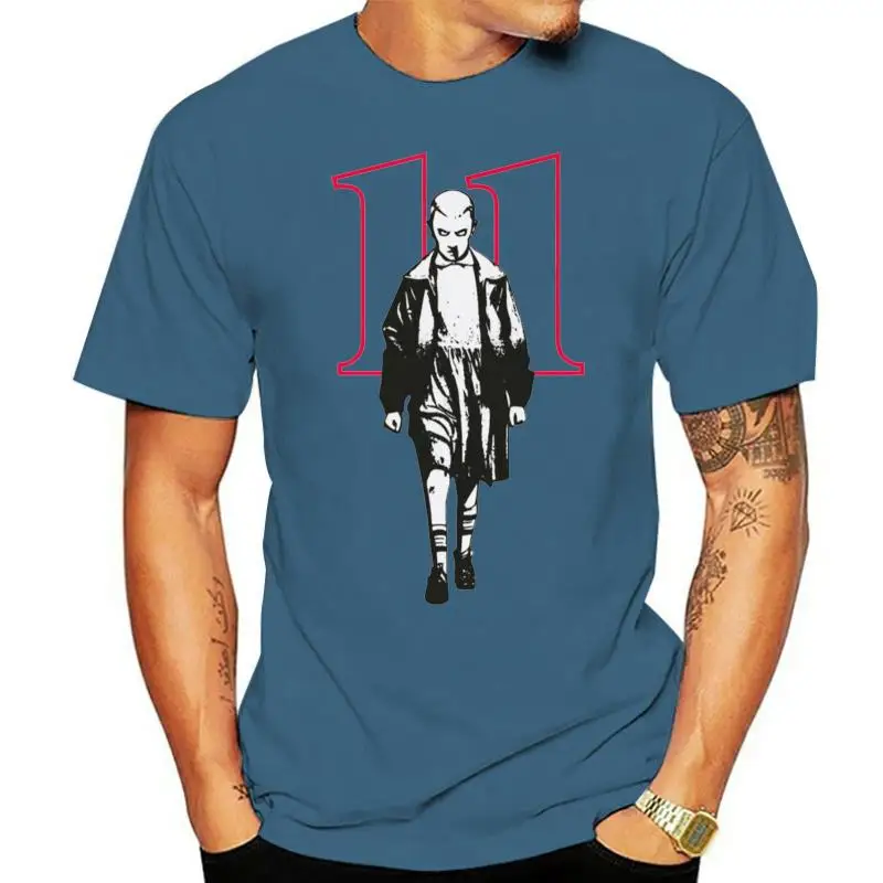 thumbnail image 1 of Stranger Style Pop Culture Things Eleven Cosplay Men'S T-Shirt Size S-Xxl Custom Print Tee Shirt, 1 of 5
