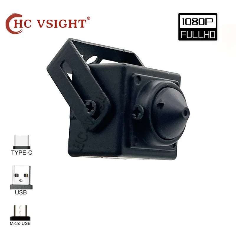 20*20Mm 10080P Dimensioni Più Piccole 1/4 "Cmos Hd Mini Pin Hole Usb Camera Industry Pc Uvc Micro Atm Usb Camera Machine