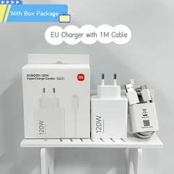 Xiaomi 120W Hyper Charge Turbo Charging Adapter - EU with 1M Cable