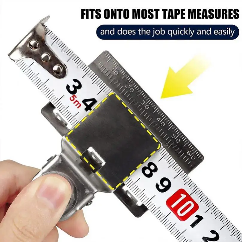 2pcs Measuring Tape Clip Tool Matey Tape Measures Clip Corners