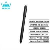 Huion – stylet pour tablette graphique Scribo PW310, avec 3 recharges de remplacement, 8192 pression, Support H420X H640P Q620M HS64 H610PROV2 1