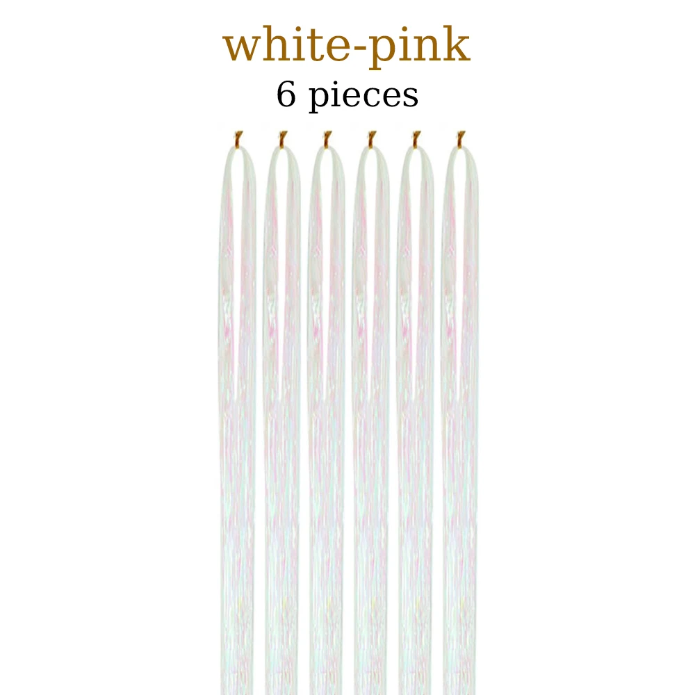 48-Inch Sparkling Hair Tinsel Kit with 1200 Strands and Styling Tool (12 Vibrant Colors)