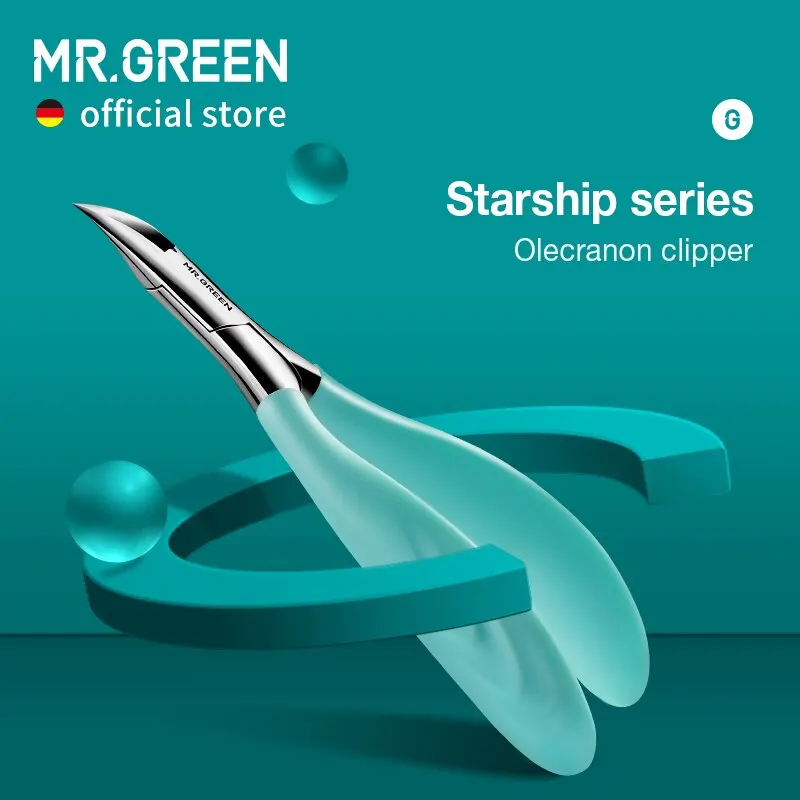 Mr.Green Toenail Clippers Anti-Splash Incarnite Nail Olecranon Cutter Strumenti Professionali Per Pedicure In Acciaio Inossidabile