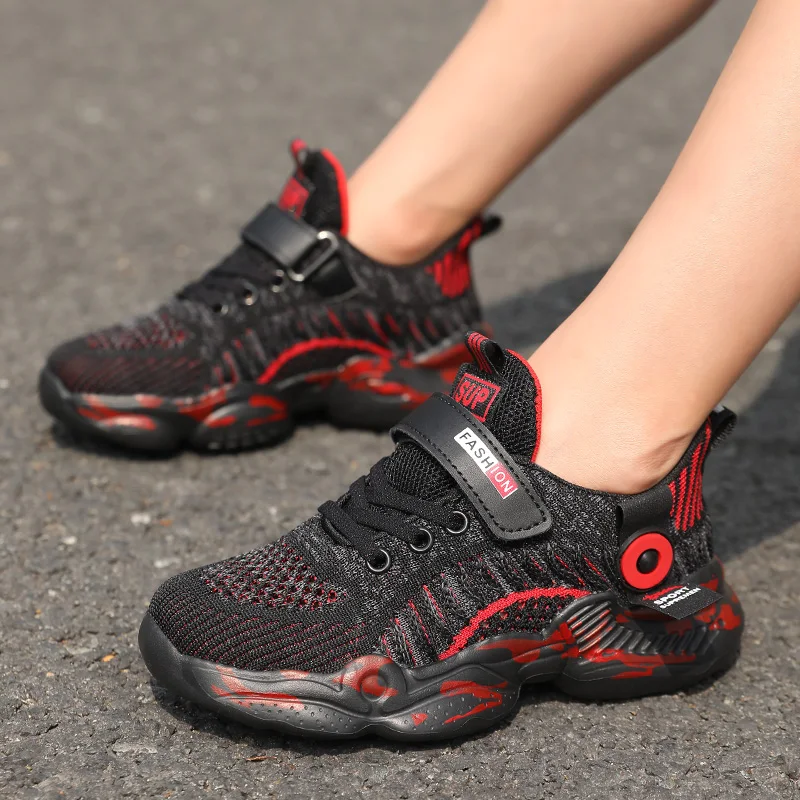 

Autumn Children Sneakers Mesh Breathable Walking Shoes Non-slip Lightweight Sports Children's Shoes High Quality Tenis for Boys