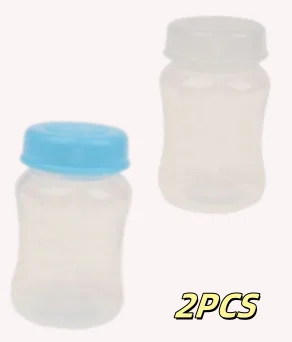 2PCS 180ml Breast Milk Storage Bottle Wide Neck Infant Newborn Food Freezer Fresh Cup