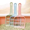 Pet Cat Excrement Cleaning Litter Basin Shovel Supplies Available In Multiple Colors Tofu Mesh Hollowed Out
