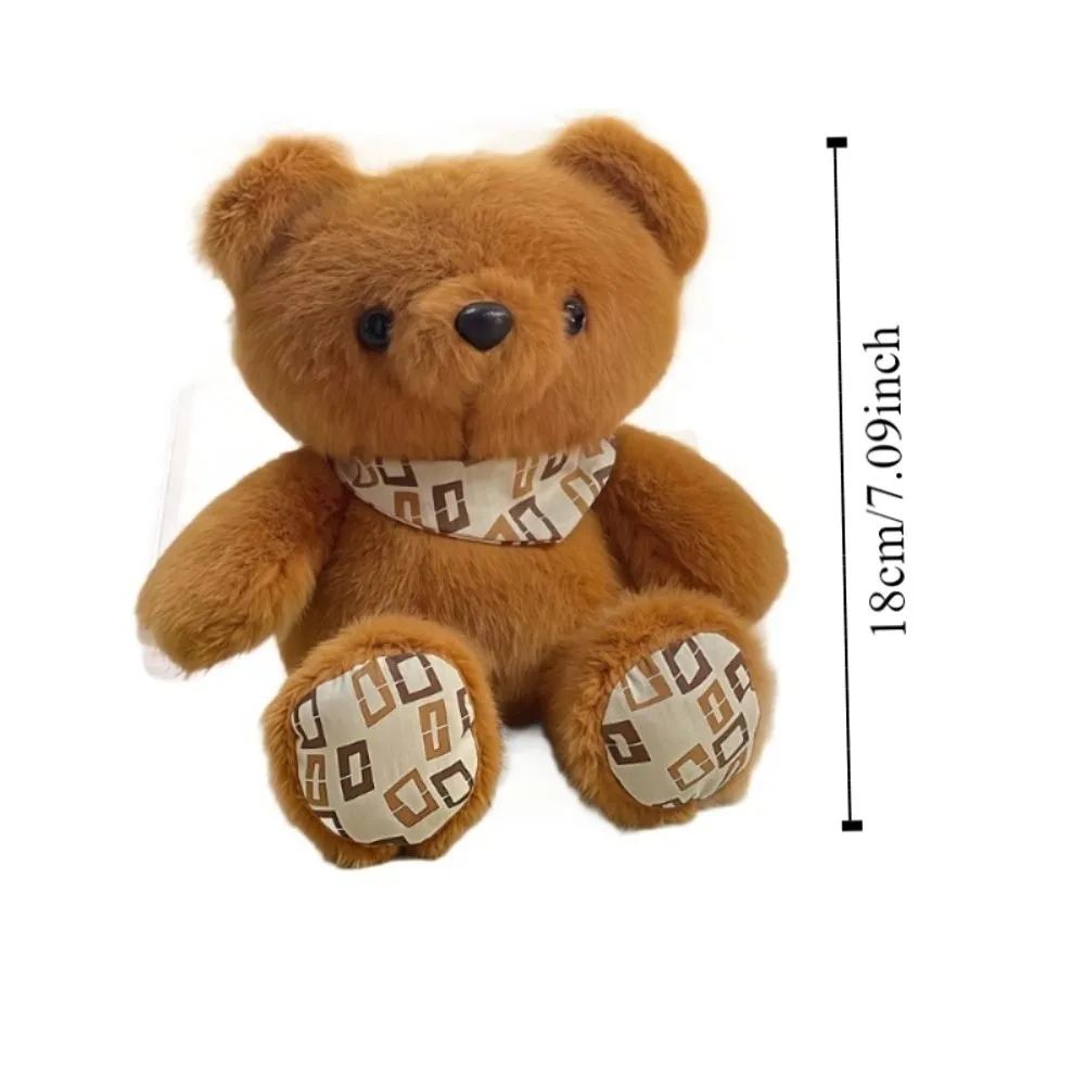 Induction Rhythm Piano Drooping Ear Rabbit Plush Doll Sound Music Toys PP Cotton Little Bear Plush Keychain Soft Portable