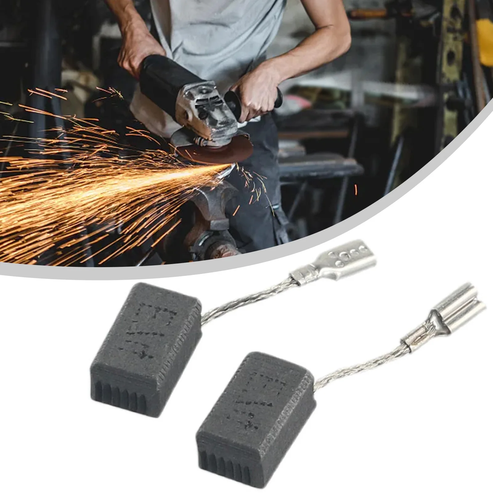 Spazzola Di Carbone Aggiorna La Tua Smerigliatrice Con 2 Spazzole Di Carbone Per Bosch Gws 7 100/Gws 7 115 E/Gws 7 125 Compatibile!