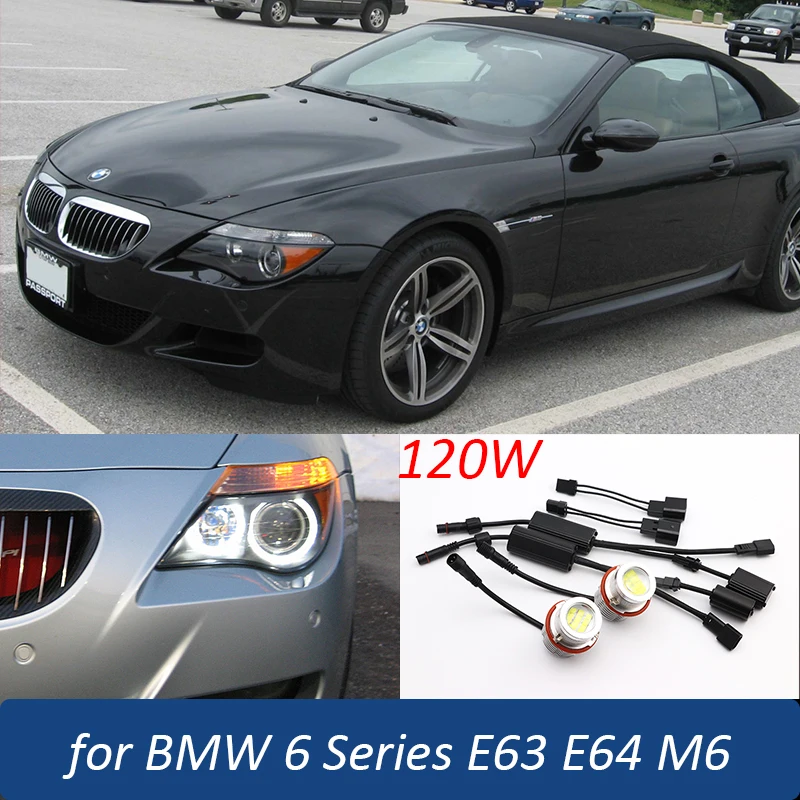 120W-High-Power-Bright-LED-Angel-Eyes-Marker-Lights-Bulbs-Lamp-for-BMW ...