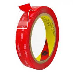 Enhanced Waterproof Double - Sided Clear Mounting Tape - 3M Original Package - 15mm (Clear  4910)