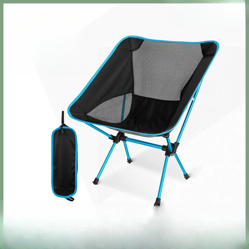 

Outdoor Portable Folding Chair Ultralight Camping Chairs Fishing Chair For BBQ Travel Beach Hiking Picnic Seat Tools