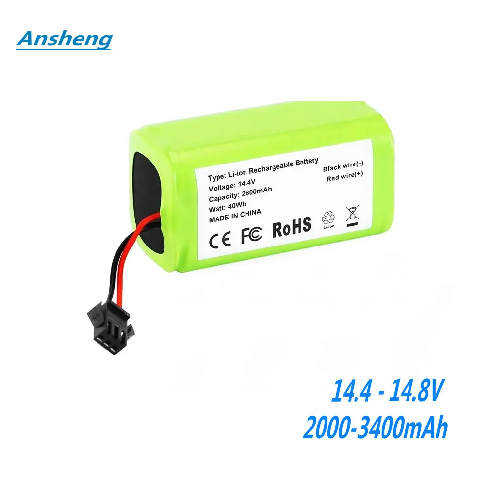 

NEW INR18650 M26-4S1P 14.4V Battery For ECOVACS CEN360 CEN361 DN620 DN621 DH35 DH43 DH45 Sweeping Robot