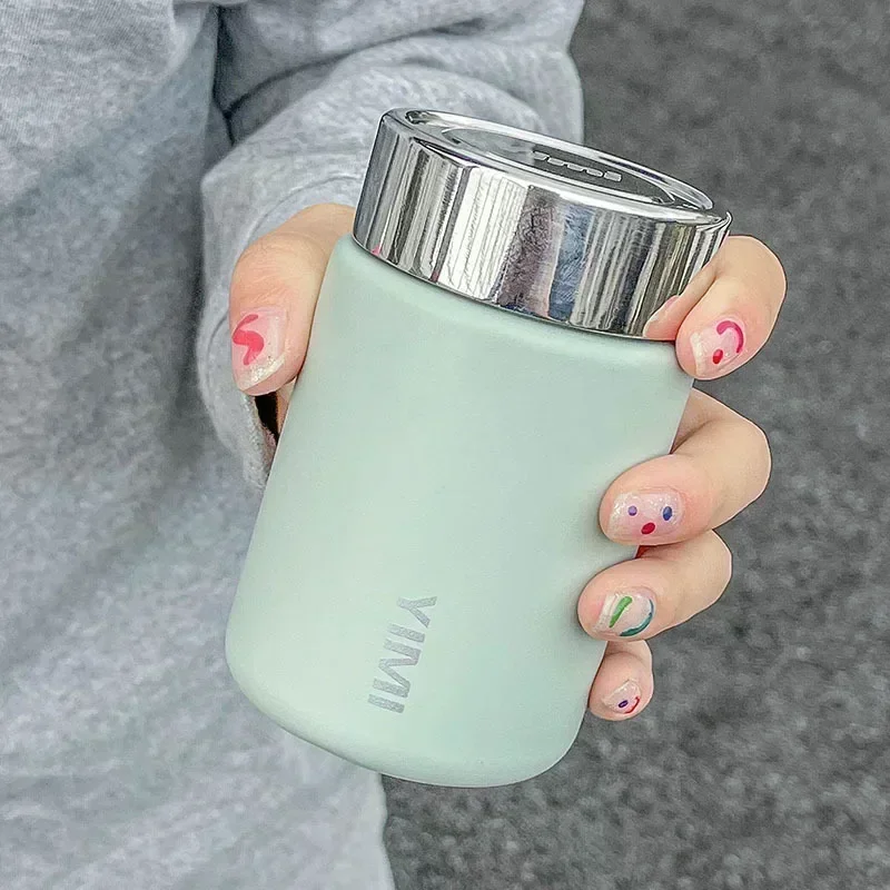 Mini 230ml Stainless Steel Portable Vacuum Flask Mug – Fashionable Pocket-Size Thermal Water Bottle Tumbler