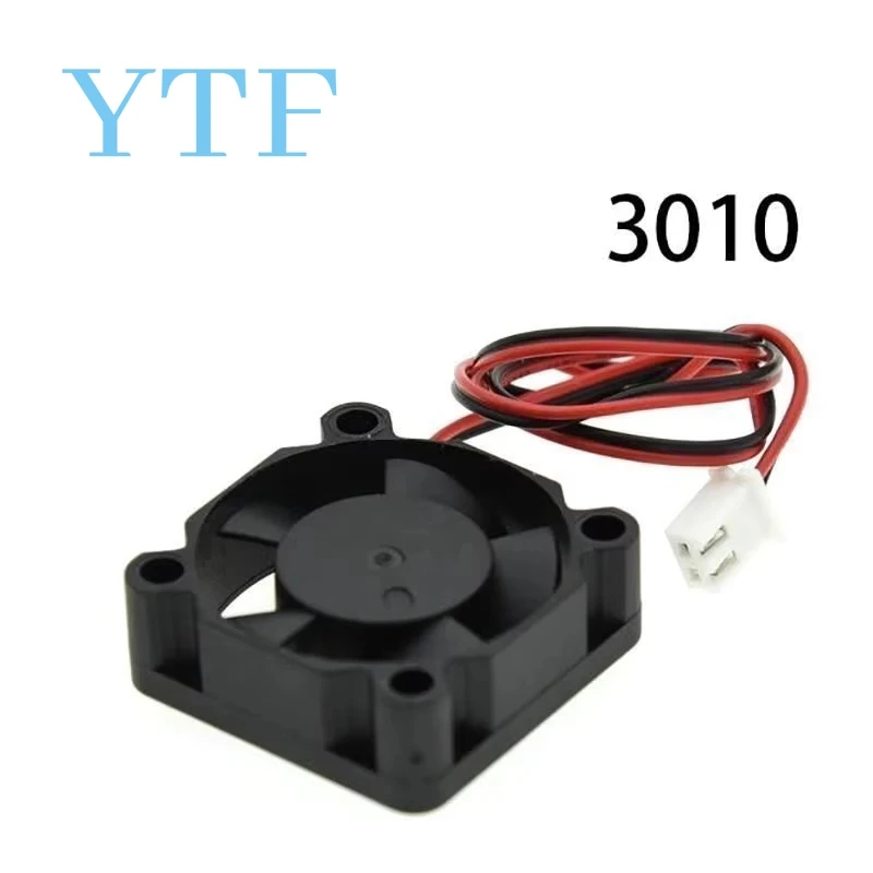 냉각 팬 3010 4010 5010mm, 2 핀 듀폰 와이어 쿨러 와이어, DC 5V, 12V, 24V, 다중 옵션 3D 프린터, 1 개