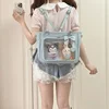 White Shoulder Crossbody Sac Ladies Large Capacity Shopping Messenger Tote Leisure PU JK Handbags Itabag 4