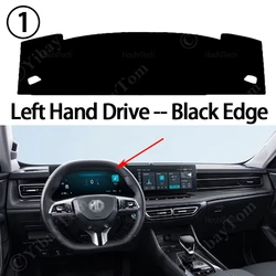 Premium Dashboard Cover Mat for Hybrid Cars - Light - Reducing Instrument Platform Cover Carpet Accessory (Left Hand Drive)