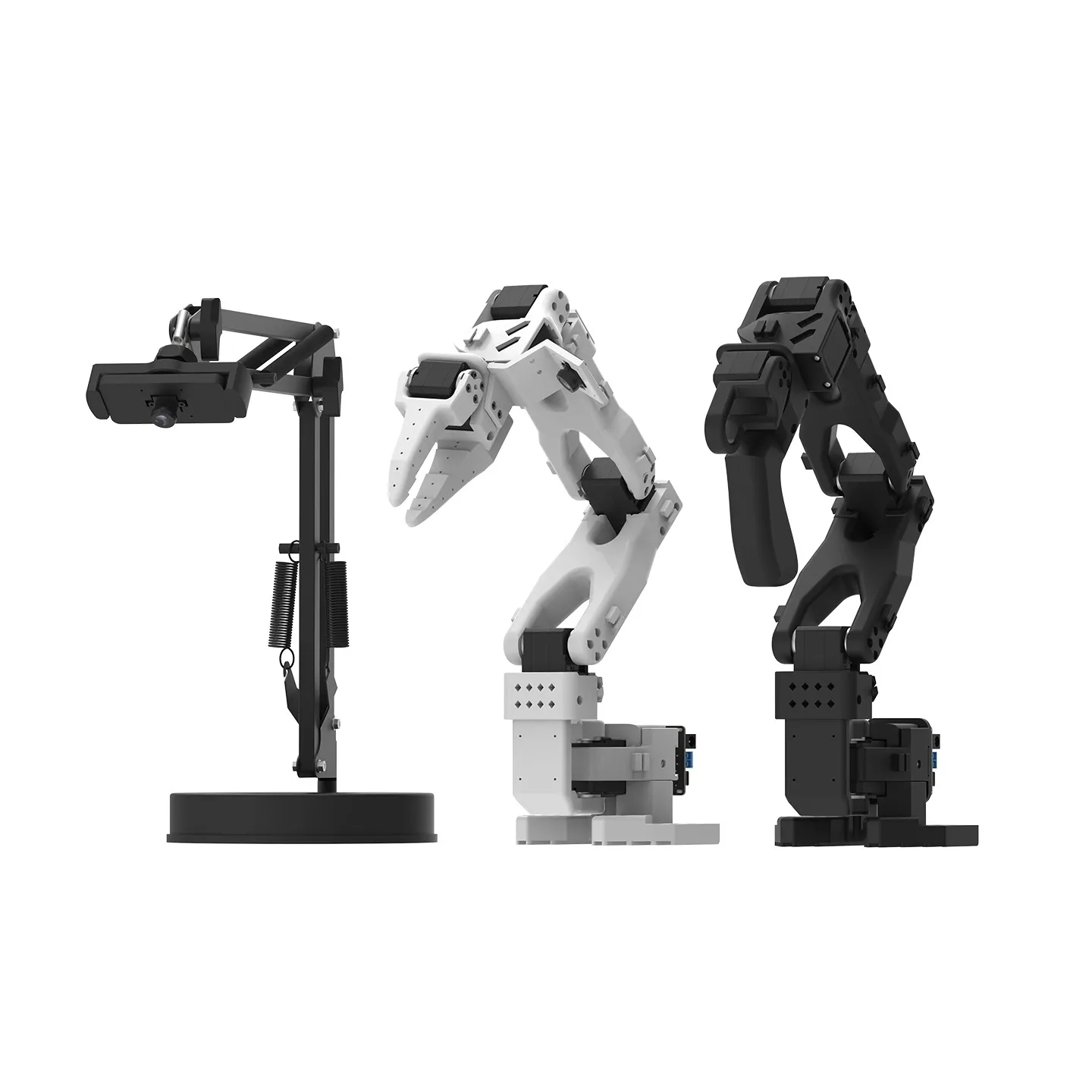 조립된 저가형 SO-ARM101 오픈 소스 6축 로봇 팔 LeRobot 구현된 AI 비전 인식 SO101 프로그래밍 가능 로봇 키트