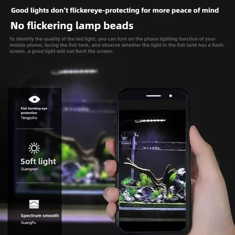 Aquarium LED Light: Energy-Efficient, Waterproof Clip-On Lighting for Plants and Small Tanks