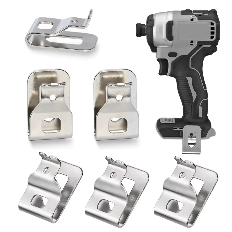 1/2PCS Stainless Steel Belt Clip Hook for Dewalt 20V Drill Driver Power Tools N268241 N169778 N086039 DCD980 DCD985 DCD780