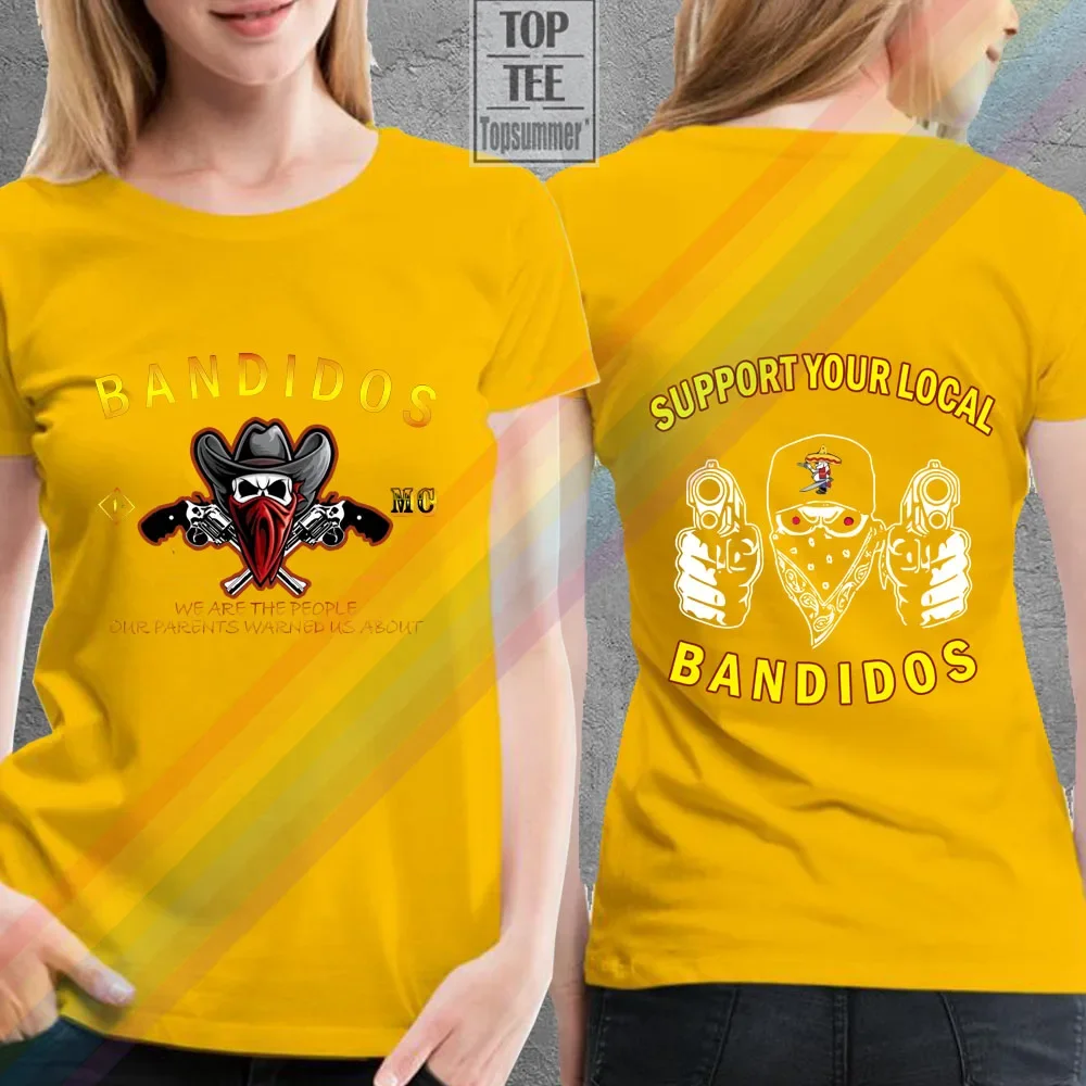 2020 New Support Your Local Bandidos Mens Black T Shirt Bandidos