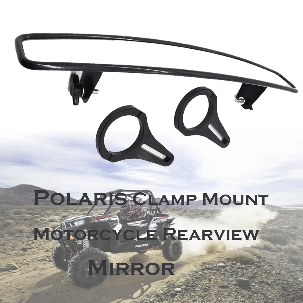 

Rear View Convex Mirror for RZR UTV Wide Race Offroad Panoramic & Polaris Rangers RZRs 570 800 900 1000 RANGER400/500/700/800