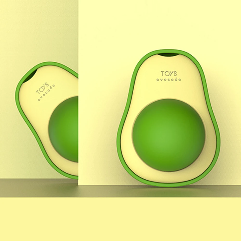 1pcs Catnip Ball Cat Toy Ball Pet Avocado Ball Catnip Toys Healthy Natural Mint Avocado Ball Cleaning Teeth Edible Ball Training