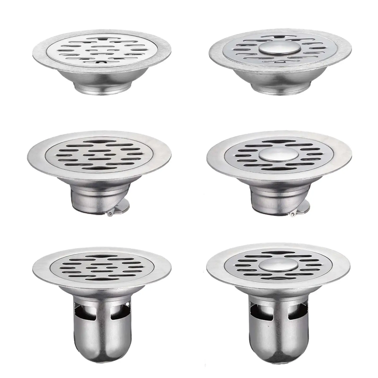 

Floor Drain Core 15cm Universal Round Preventer Deodorization Sewer Core for Toilets Laundry Bathroom Shower Basement Equipment