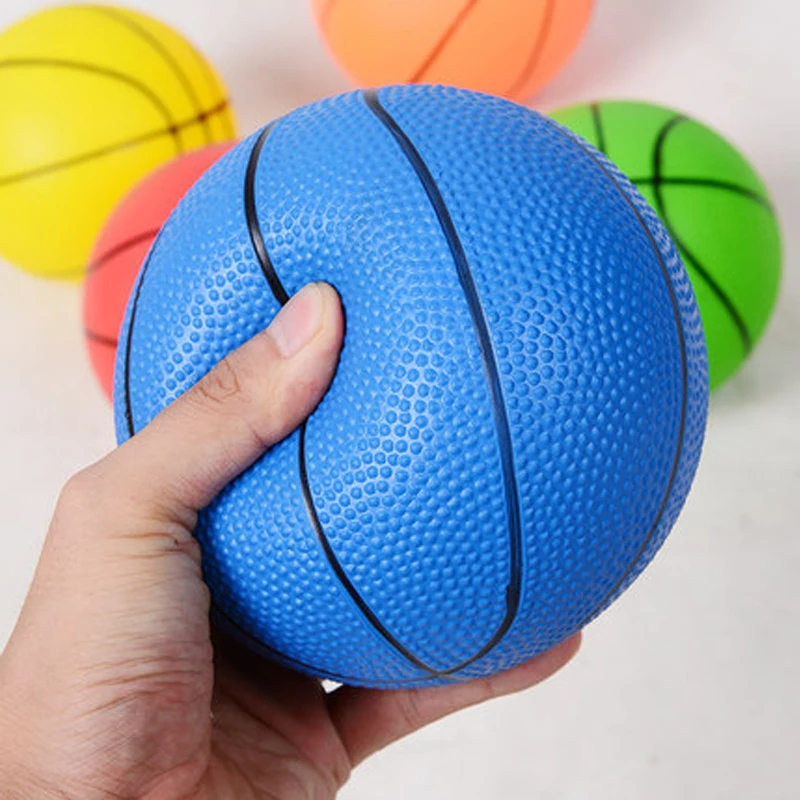 Rubber Ball For Kids Sensory Integration Training Small Basketball Soccer Sports Games For Boys Girls School Kindergarten Fun 4