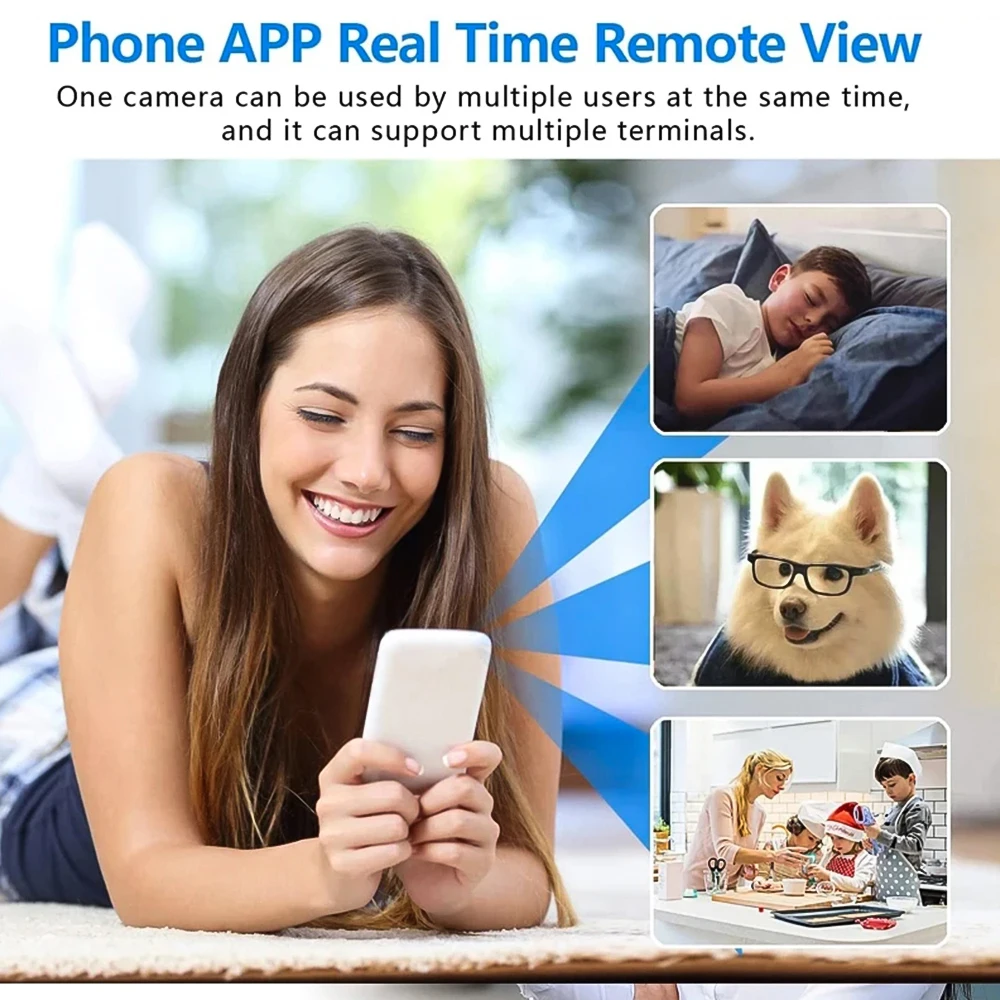 4K HD لاسلكي واي فاي IP مايكرو صغير أصغر كاميرا DI...