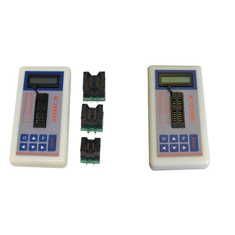 

1Set Professional Integrated Circuit Online Maintenance Digital LED Transistor IC Chips Tester IC Tester (A)