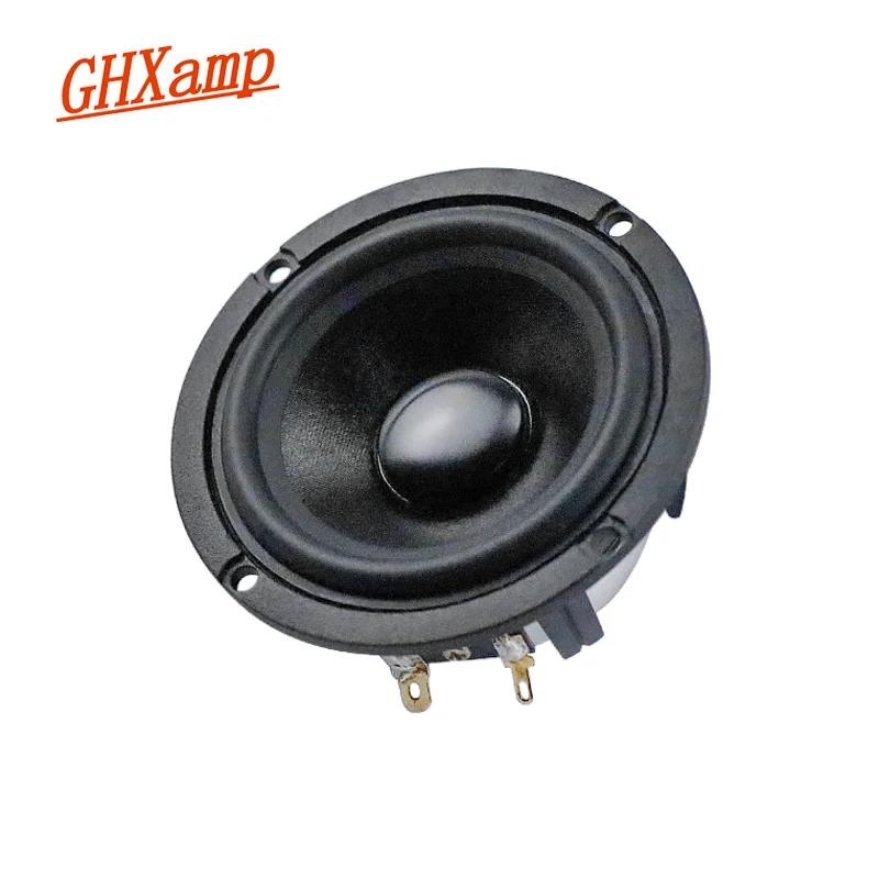 GHXAMP 3.5 inch 95mm Car Full range Midrange Speaker 25Core Paper Cone Neodymium Sound Clear Pleasant 4OHM 20W 91Hz~20KHz 1PC