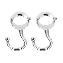 Set of 2 Versatile Multi - Size Hanging Hooks (22mm)