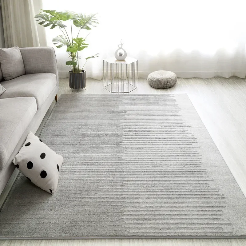 

2024 Living room light luxury senior sofa coffee table carpet home yellow