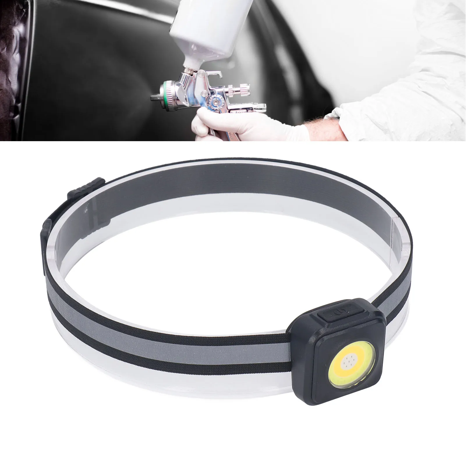 Car Spary Gun Light Portable Paint Spary Gun Light Practical USB Car Automotive Spray Paint for Garage