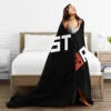 Rust Game Logo Blanket Soft Warm Flannel Throw Blanket Cover for Bed Living room Picnic Travel Home Couch 6