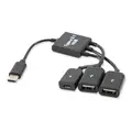 To 2 USB 1 Micro