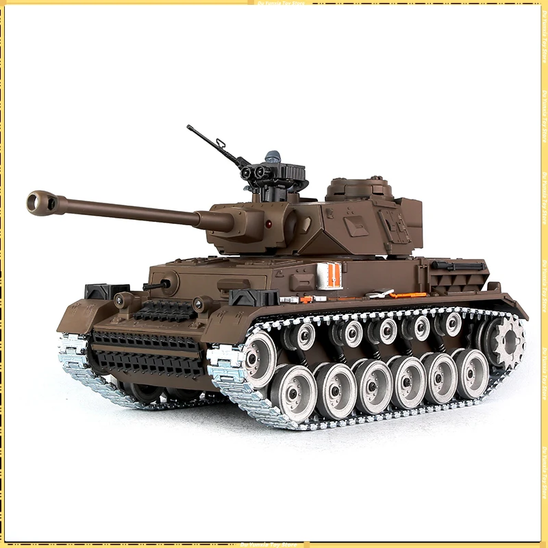 

New 826/826pro German Lv1:18 Combat Remote Control Electric Tank Car Adult Toy Gift