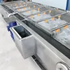 Circulating Water Chestnut Portulaca Ormosia Washer Conveyor Tremella Fruit Vegetables Clean Washing Machine 6