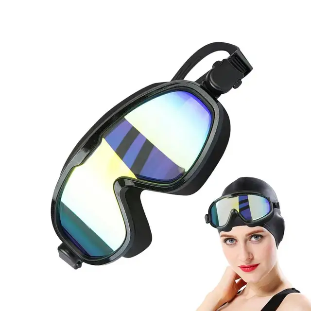 QUESHARK-Gafas de natación polarizadas para hombre y mujer, lentes de  protección UV HD antivaho para deportes acuáticos, natación y buceo, con  caja portátil - AliExpress