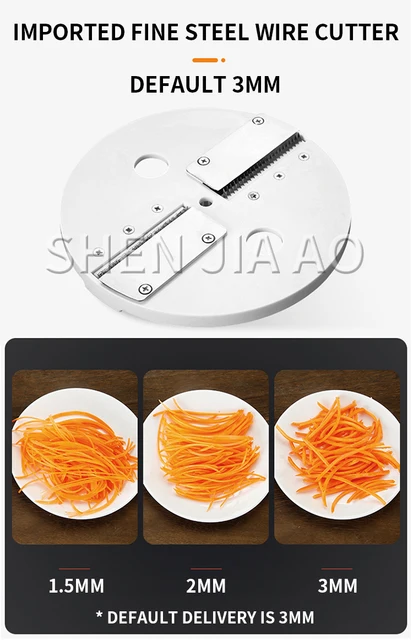 FP418 Automatic Electric Cutter Potato Dicing Shredding Machine Food  Processors Commercial Vegetable Carrot Shredder Slicer 220V - AliExpress